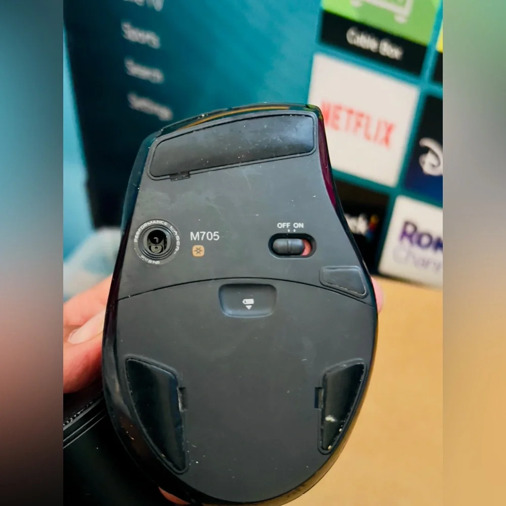 Wireless Black Mouse